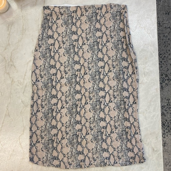 American Eagle Outfitters Dresses & Skirts - American Eagle Snake Print Midi Skirt
